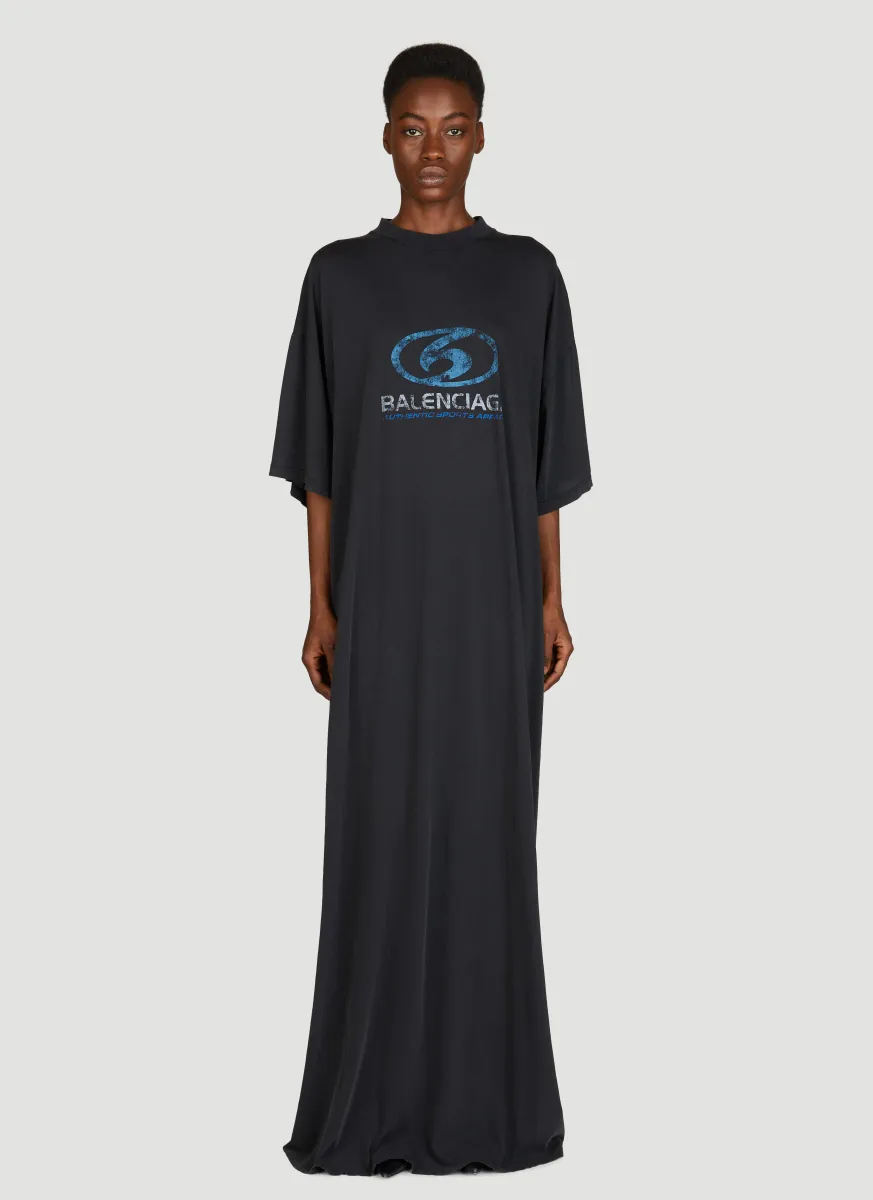 Surfer Maxi T-Shirt Dress