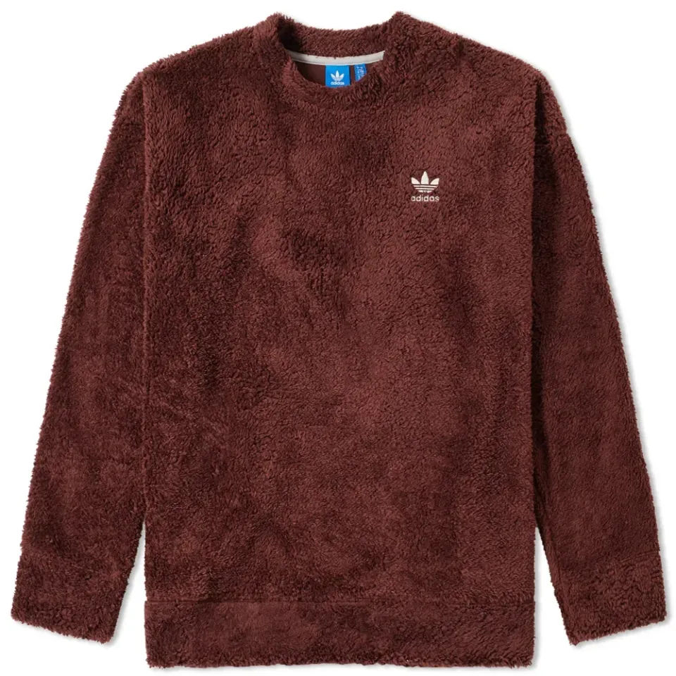 Terry Relaxed Crew Sweat