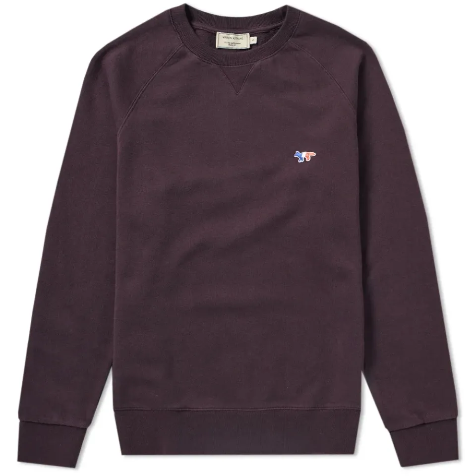 Maison Kitsuné Tricolour Fox Patch Sweat