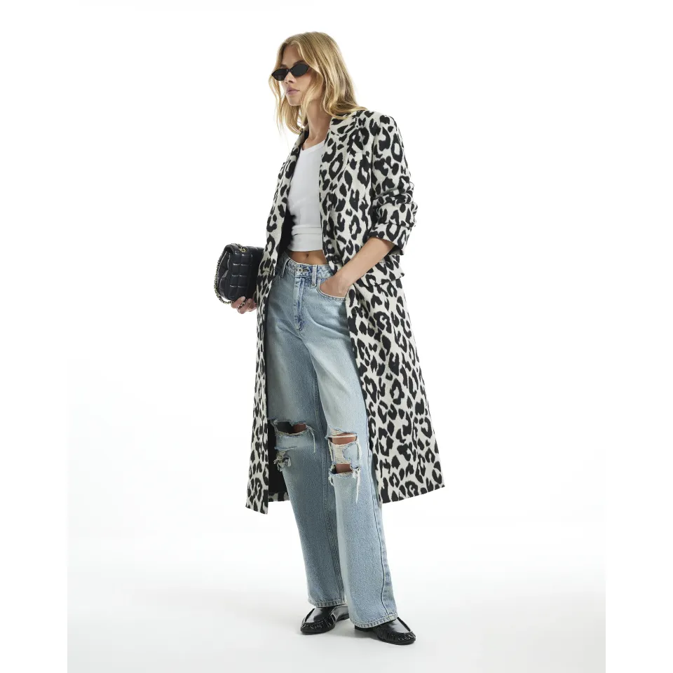 Leopard Duster Coat