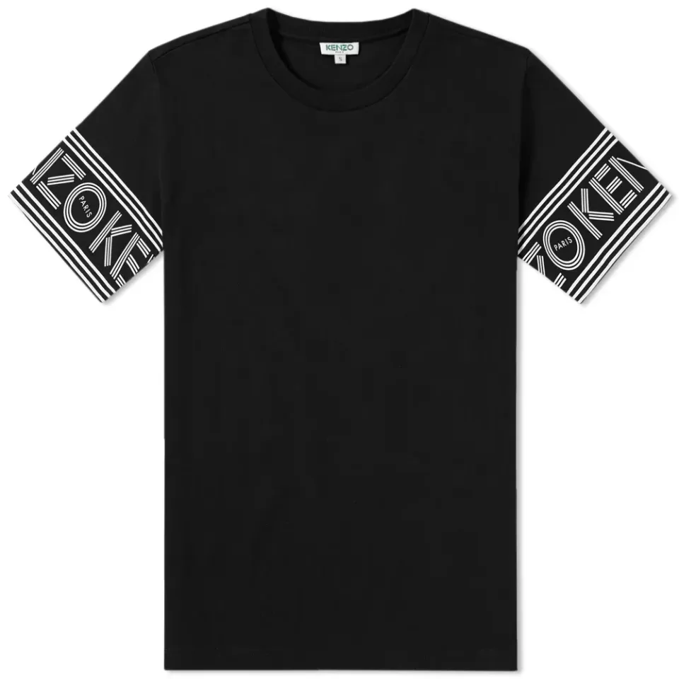 Paris Cuff Print Tee