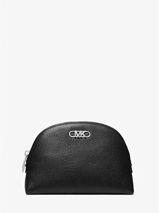 Empire Large Pebbled Leather Travel Pouch