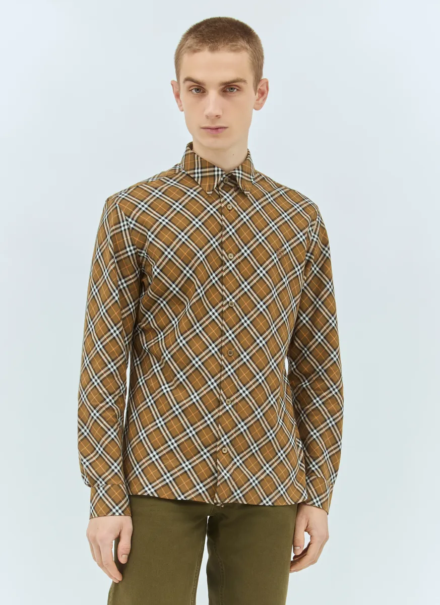 Check Cotton Shirt