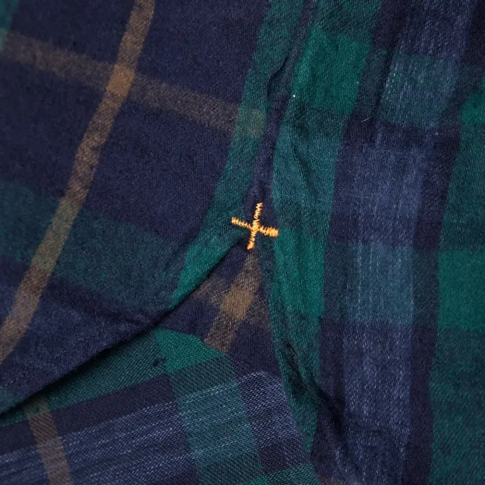 Button Down Nep Check Shirt