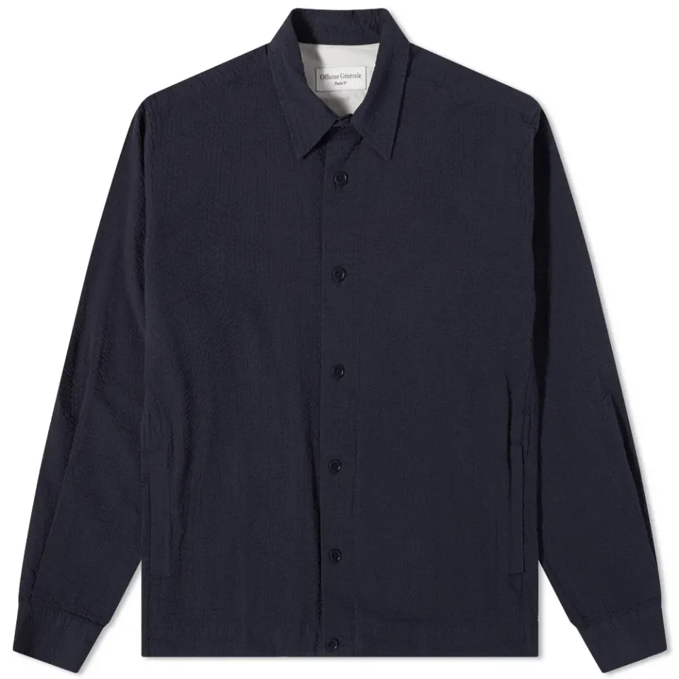 Stino Seersucker Overshirt