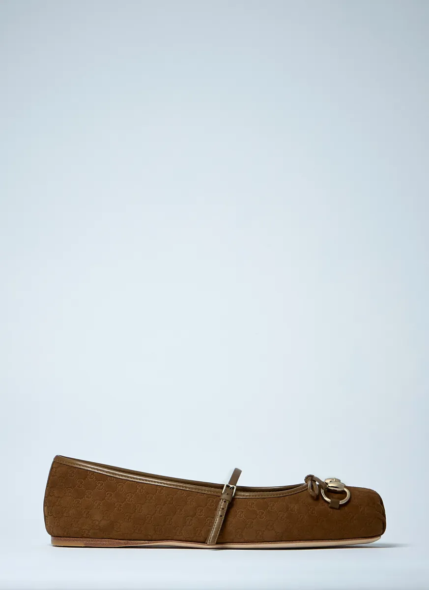 Horsbit Ballet Flats