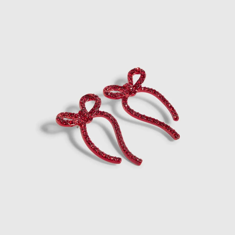 Long Bow Earrings