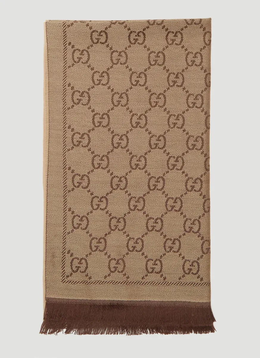 GG Print Scarf