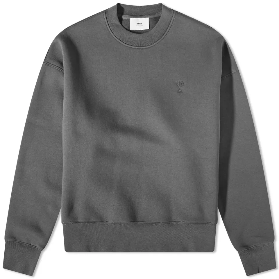 AMI Brushed Fleece ADC Crew Sweat
