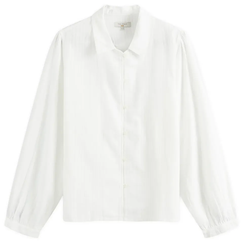 Nudie Edith Striped Dobby Blouse