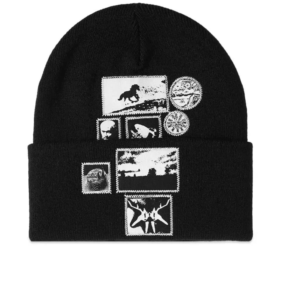 Spider Patch Cuff Beanie