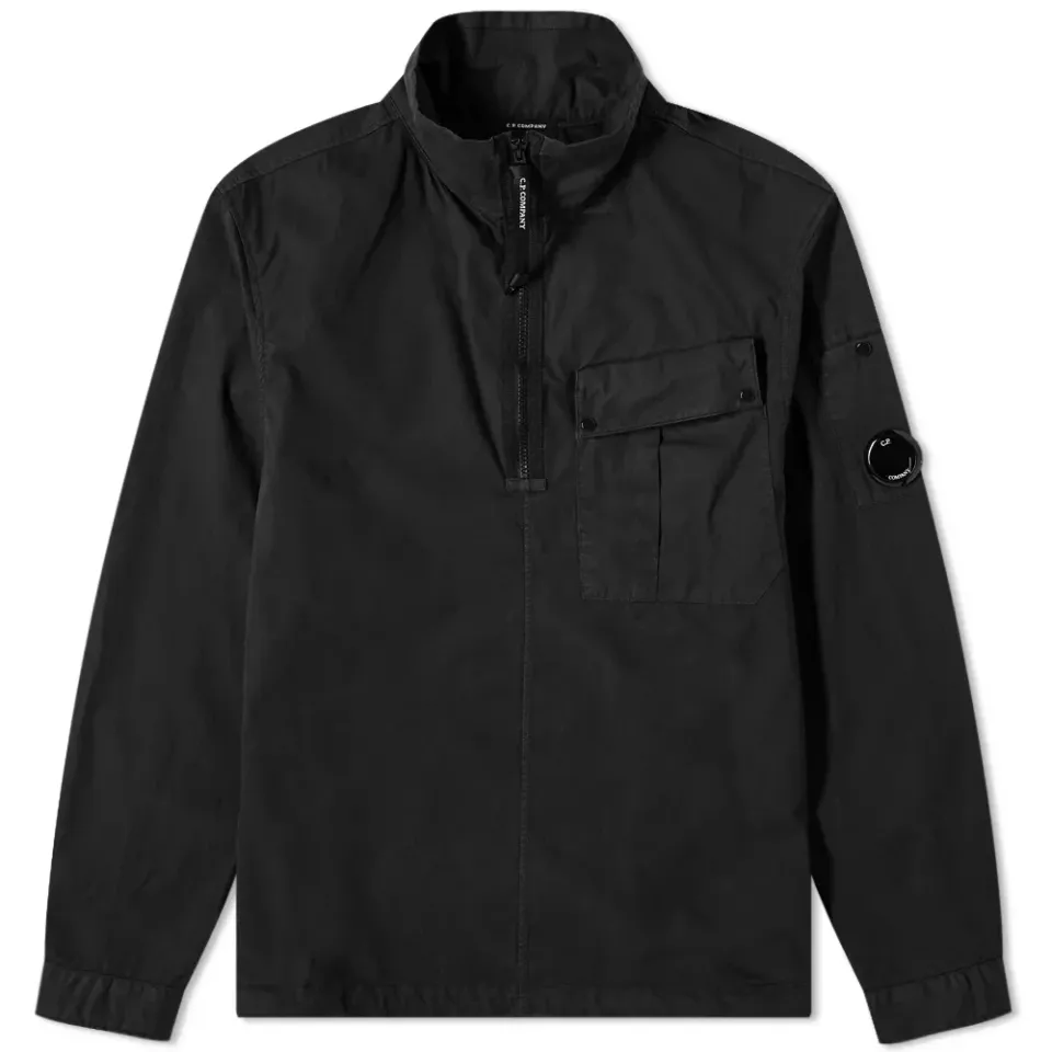 Arm Lens Quarter Zip Overshirt