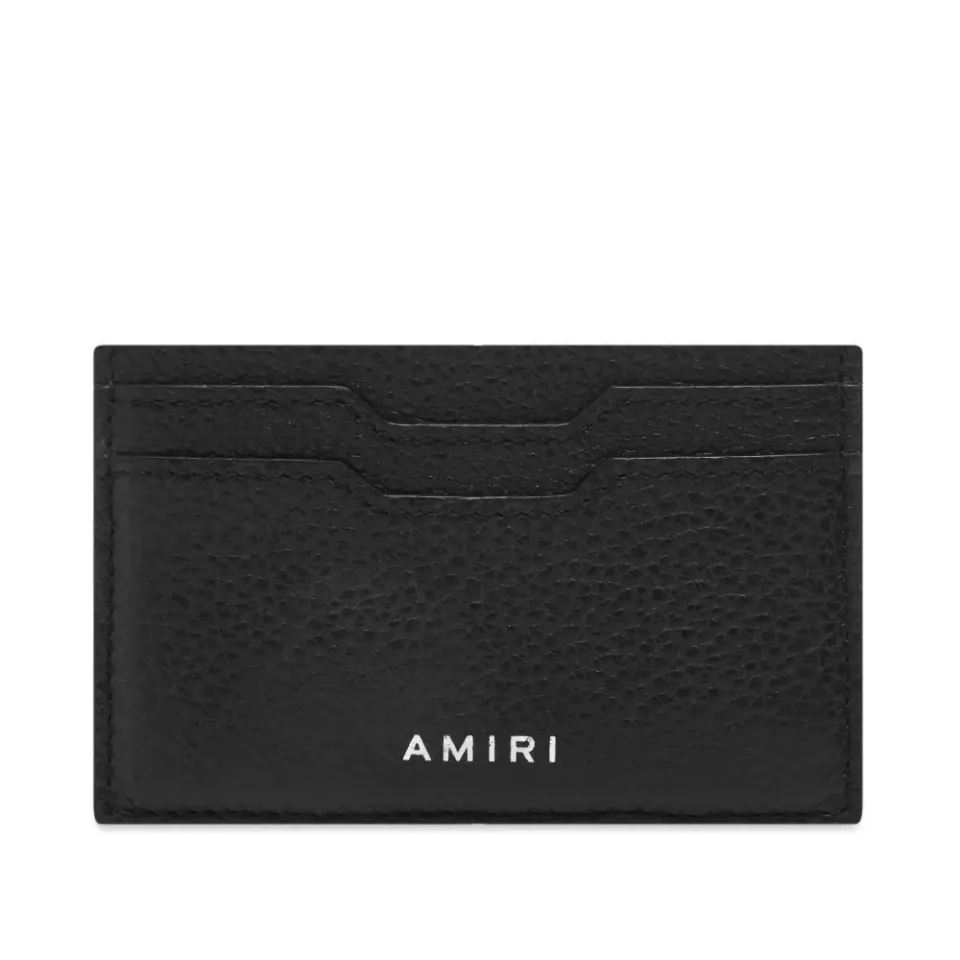 Iconic Embossed Leather Card Holder