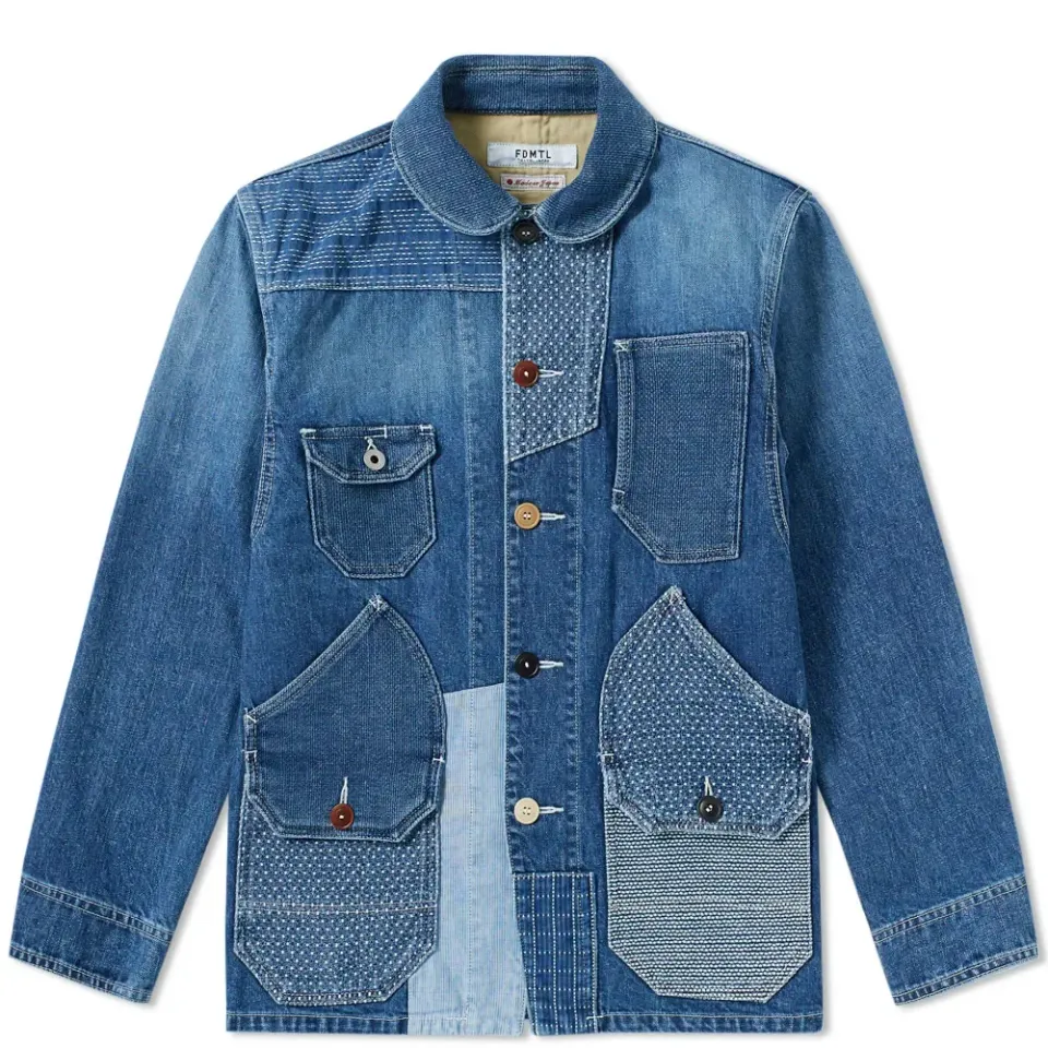 Patchwork Coverall Jacket