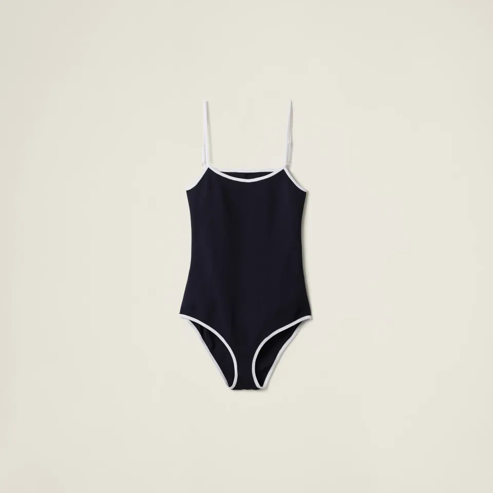 Technical knit swimsuit