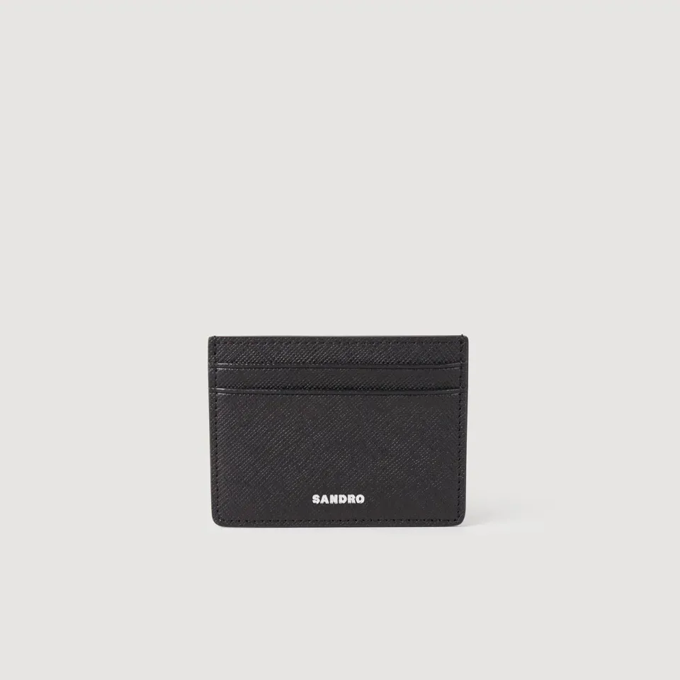 Reconstituted leather cardholder