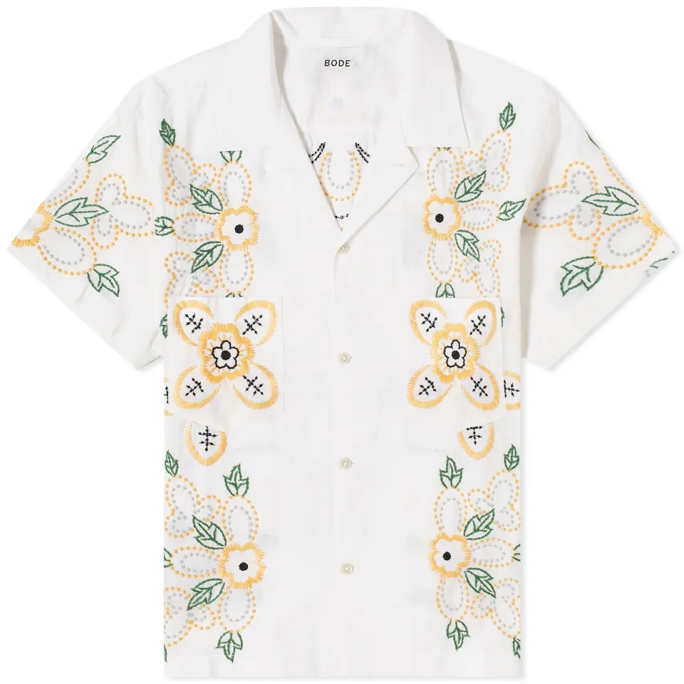 Embroidered Buttercup Vacation Shirt