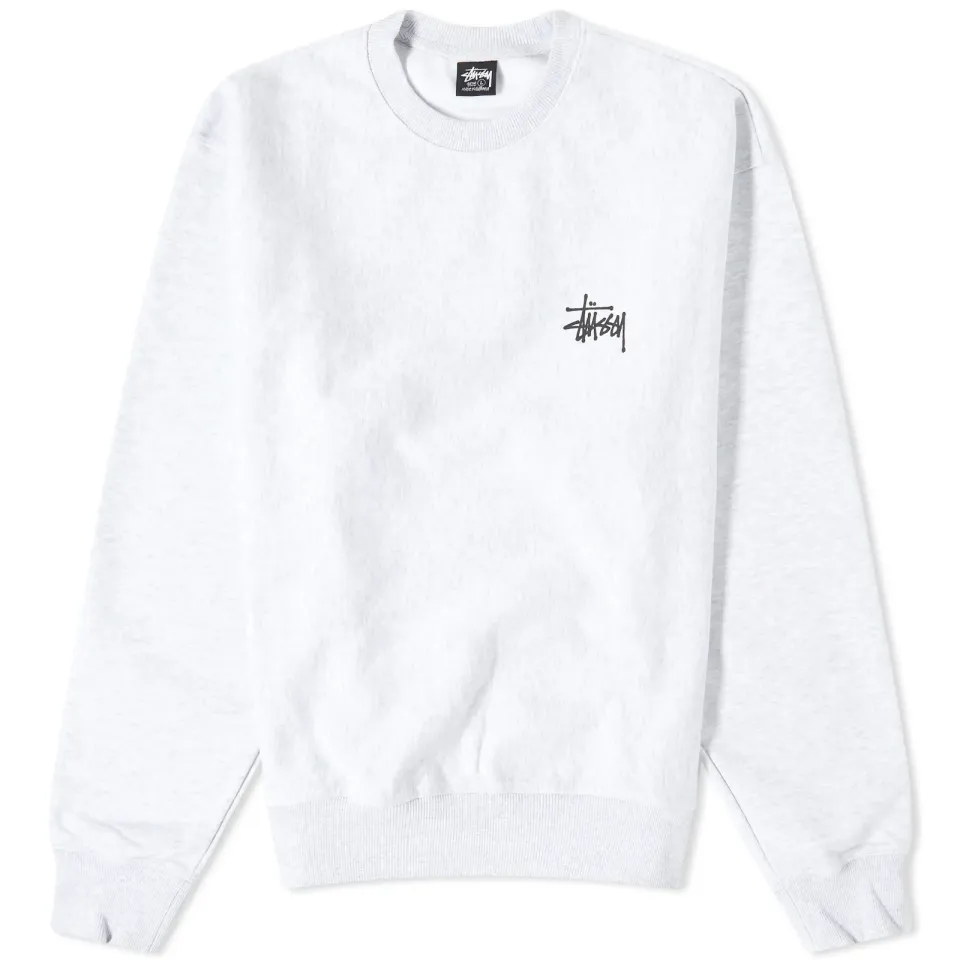 Basic Stussy Crew Sweat