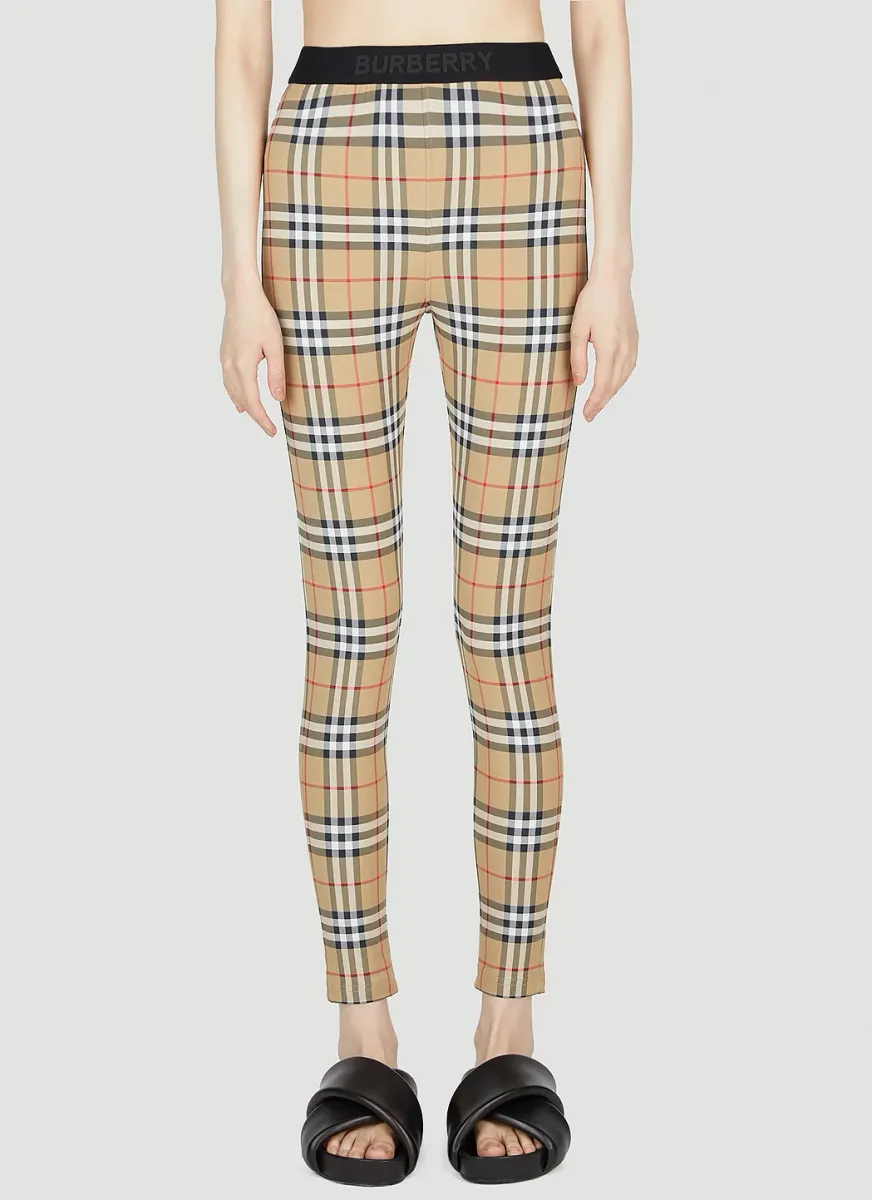 Check Leggings