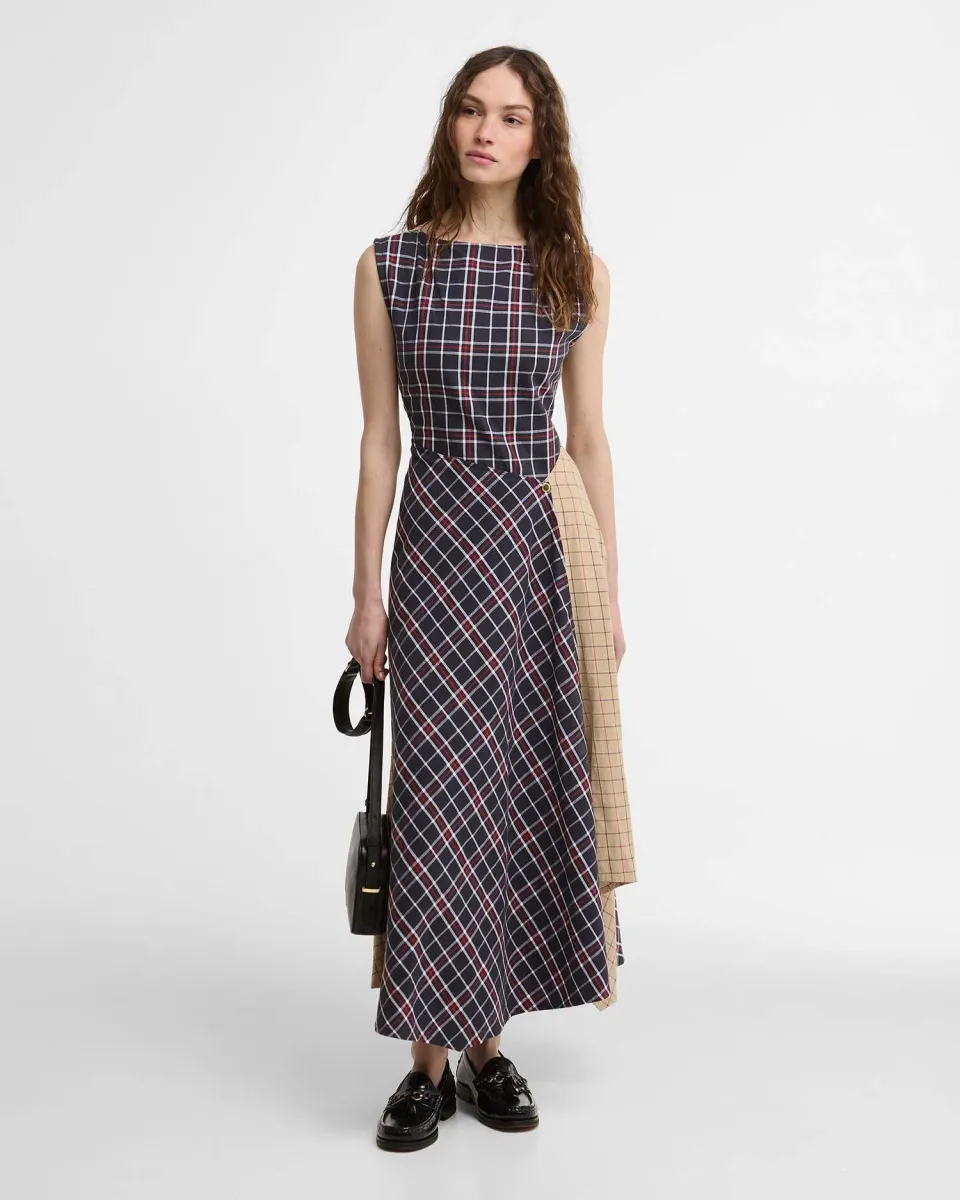 Dalbury Tartan Midi Dress