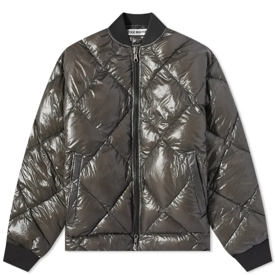 CB Quilted Bomber Jacket