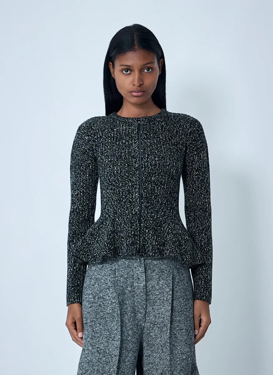 Kim Peplum Cardigan