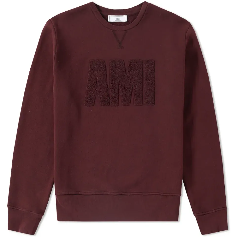 AMI Tonal Logo Crew Sweat