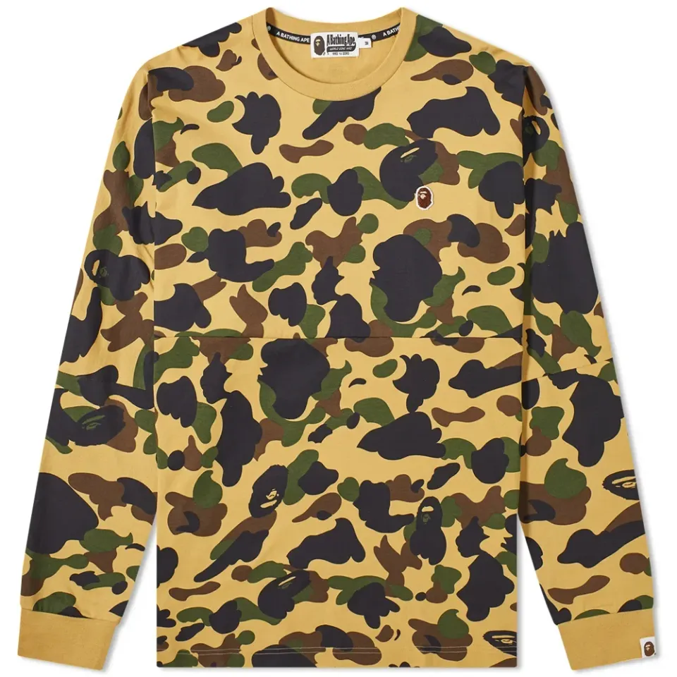 Long Sleeve 1st Camo Relaxed T-Shirt