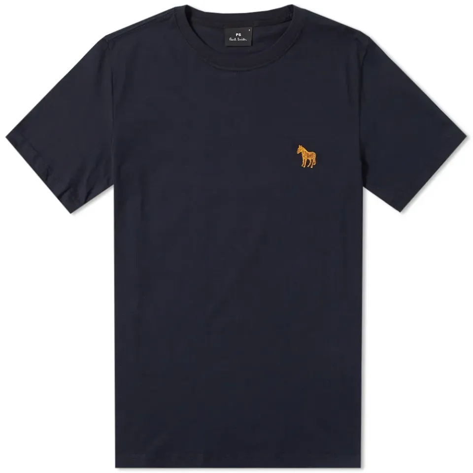 Embroidered Zebra Tee