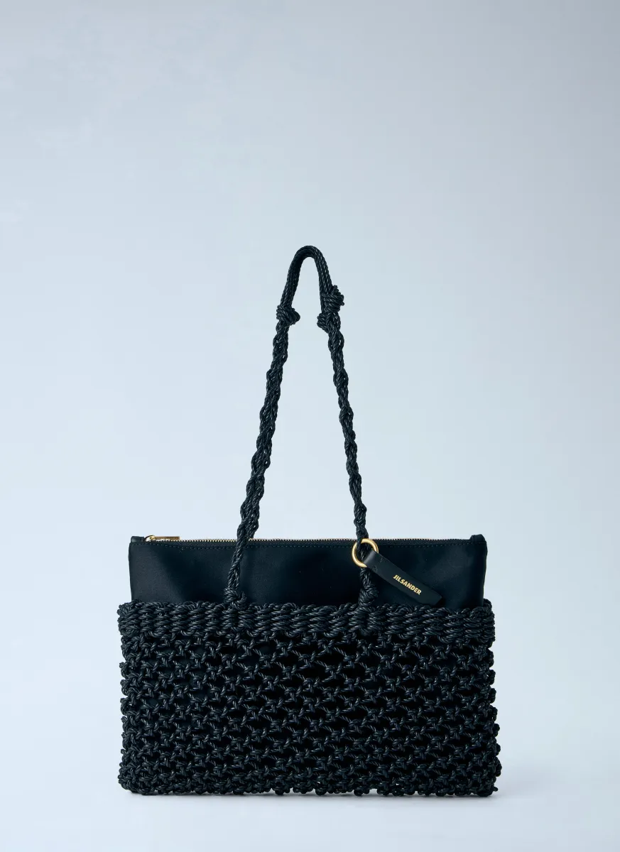 Tangle Net Cord Shoulder Bag