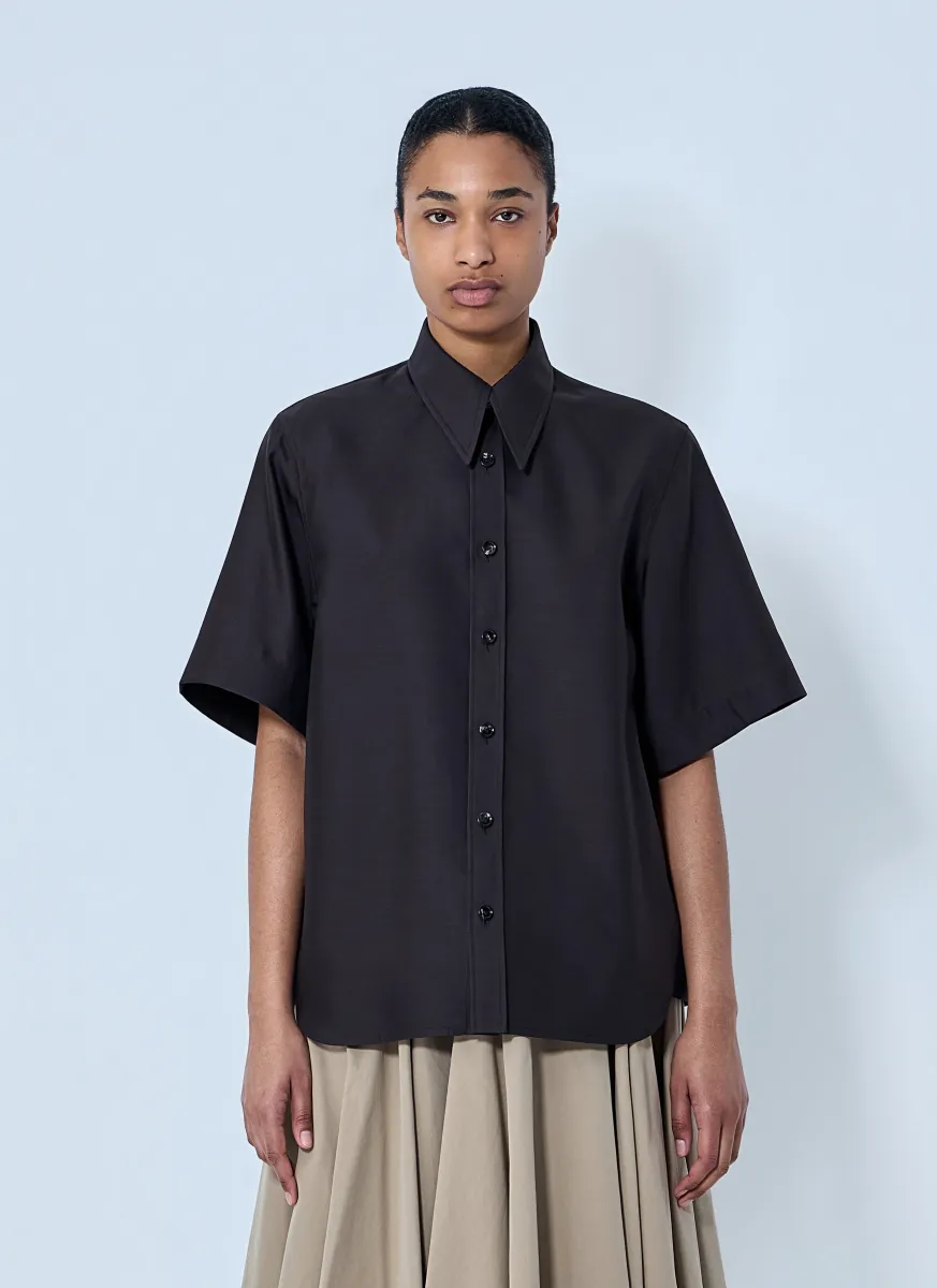 Wool and Silk Toile Shirt