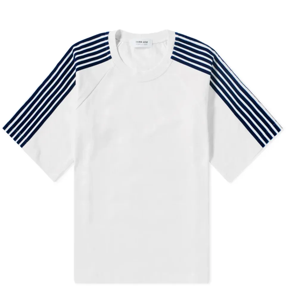 Oversize Stripe Sleeve Tee