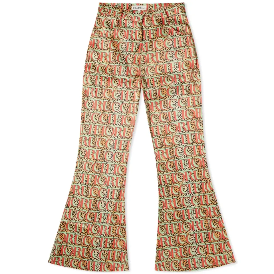 Leopard Logo Trouser