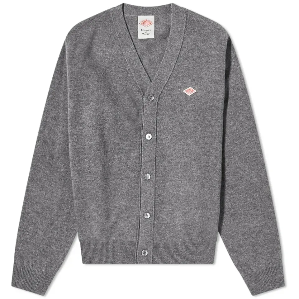 Logo Lambswool Cardigan