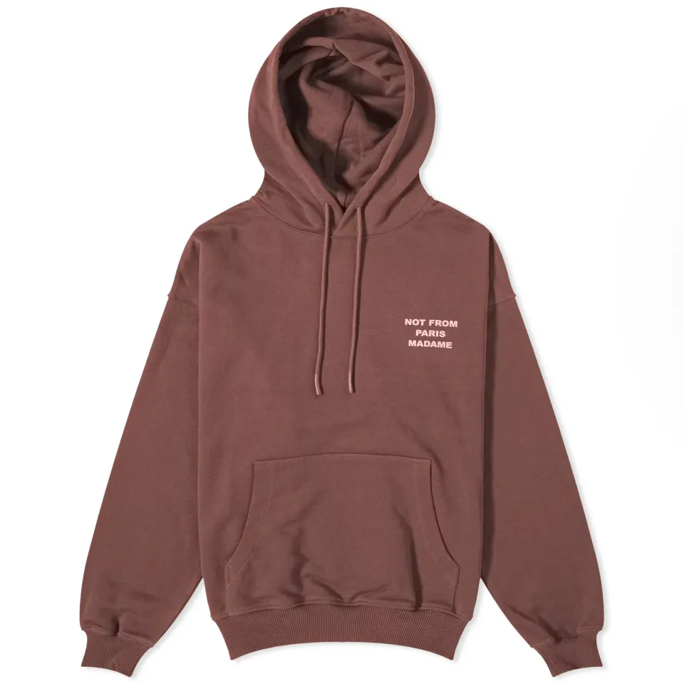 Not Form Paris Madame Slogan Hoodie