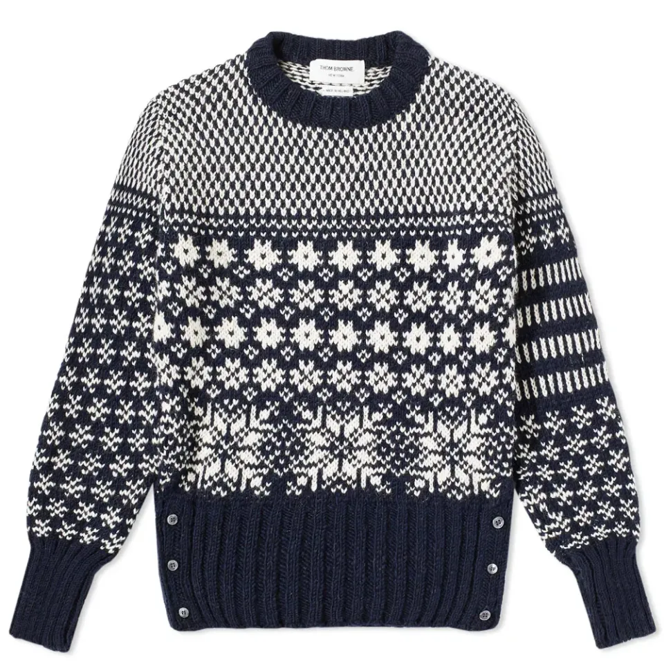 Classic Fair Isle Crew Knit