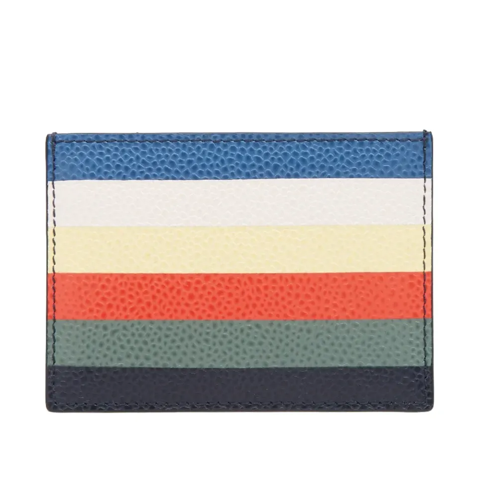 Horizontal Stripe Single Card Holder