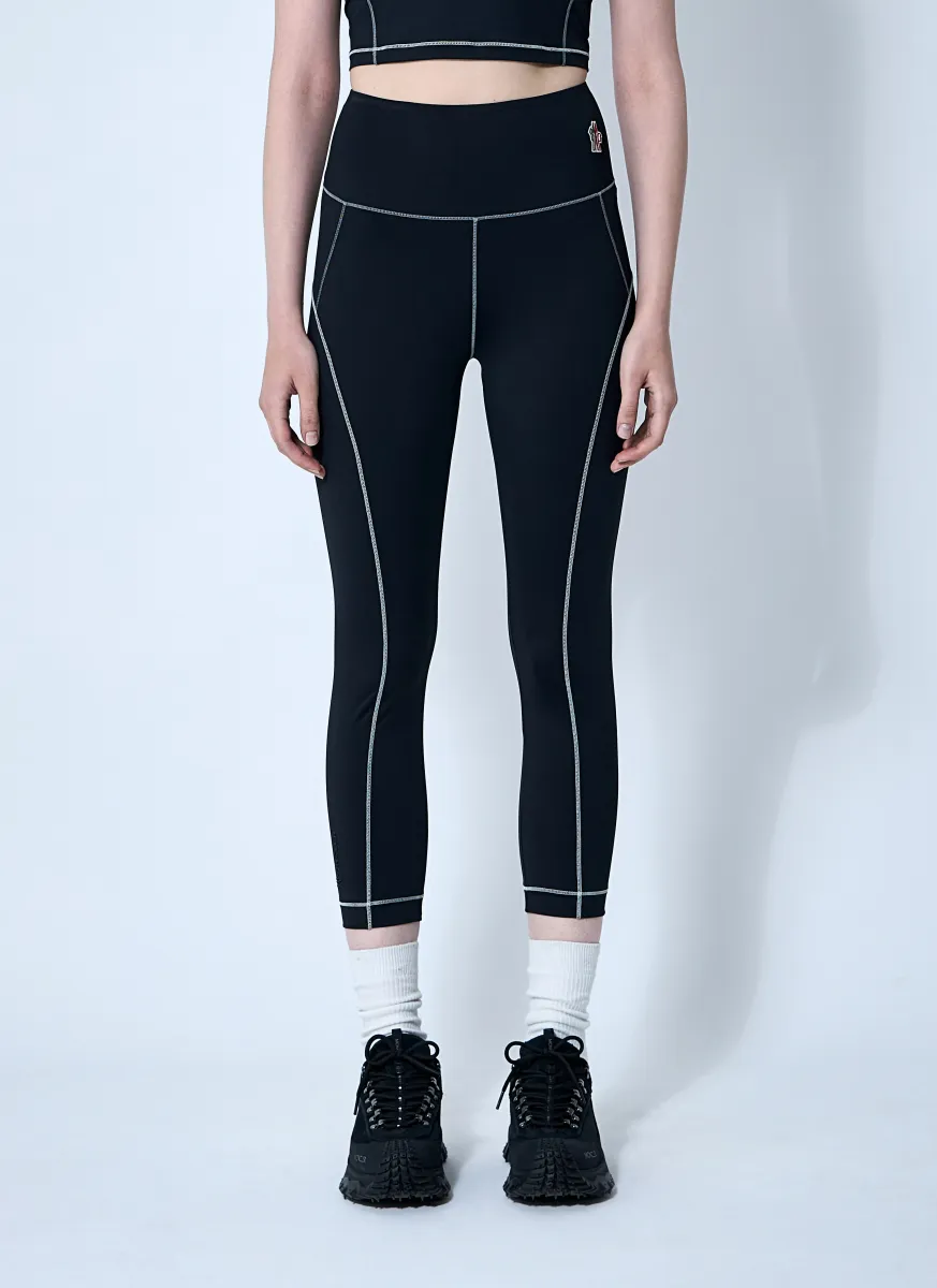 Logo Patch Leggings