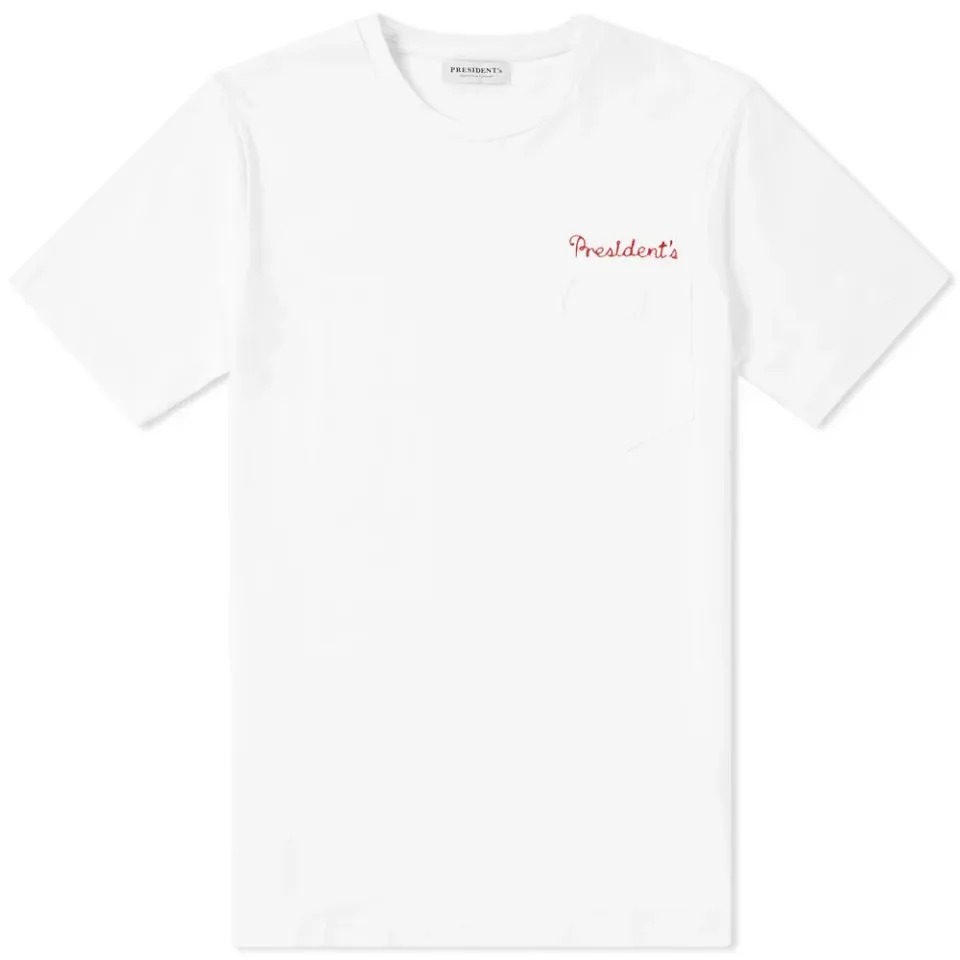 President's Cornely Logo Embroidered Tee