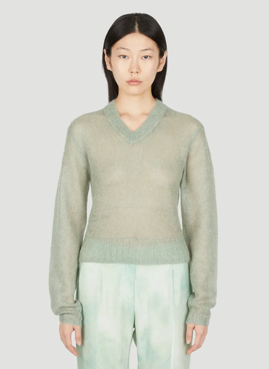 Mohair Knit Sweater