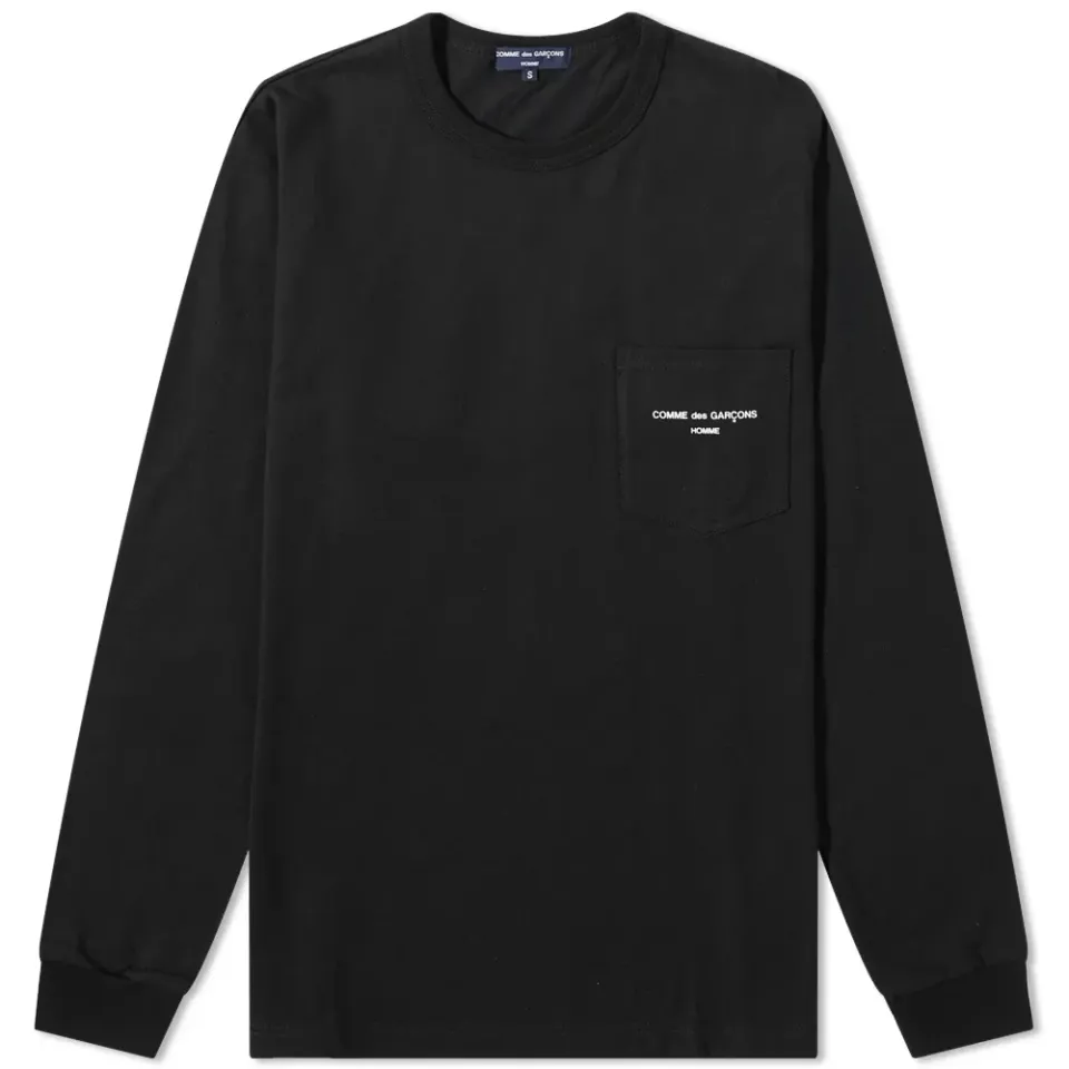 Long Sleeve Logo Pocket T-Shirt