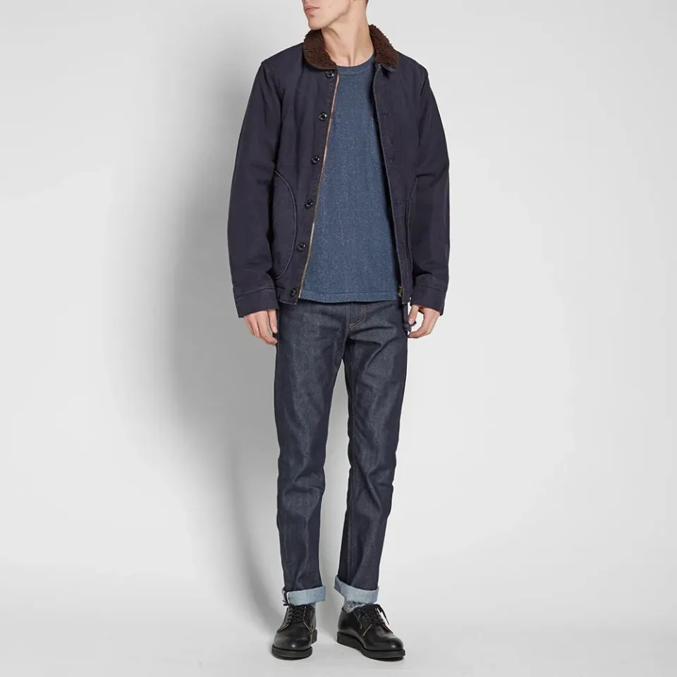 Long Sleeve French Terry Pocket Tee