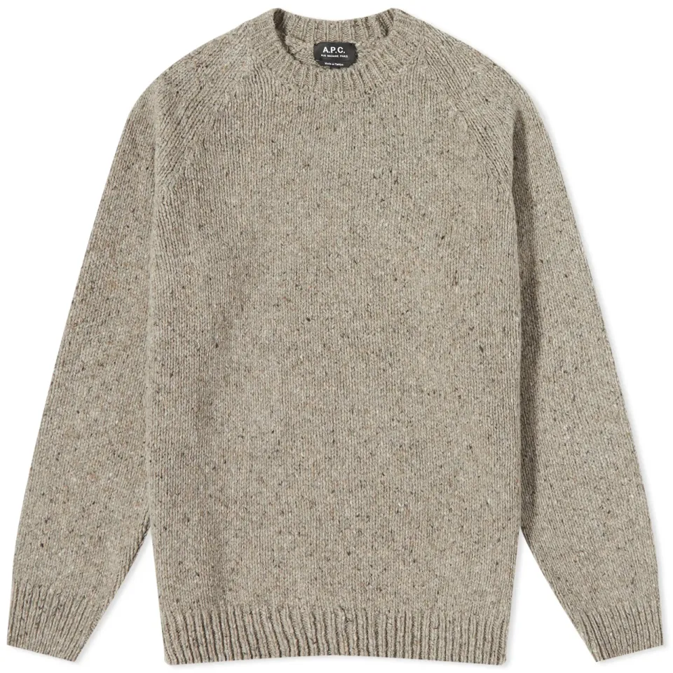 A.P.C. Harris Donegal Crew Knit