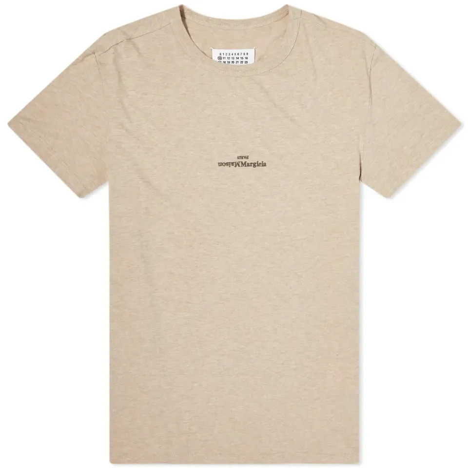 Embroidered Text Logo Tee