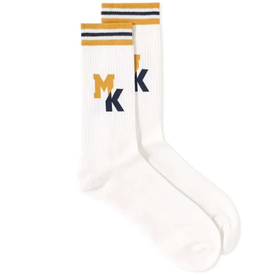 Maison Kitsuné College Sock