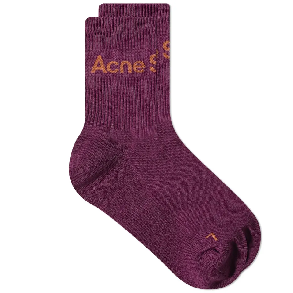 Short Rib Logo Sock