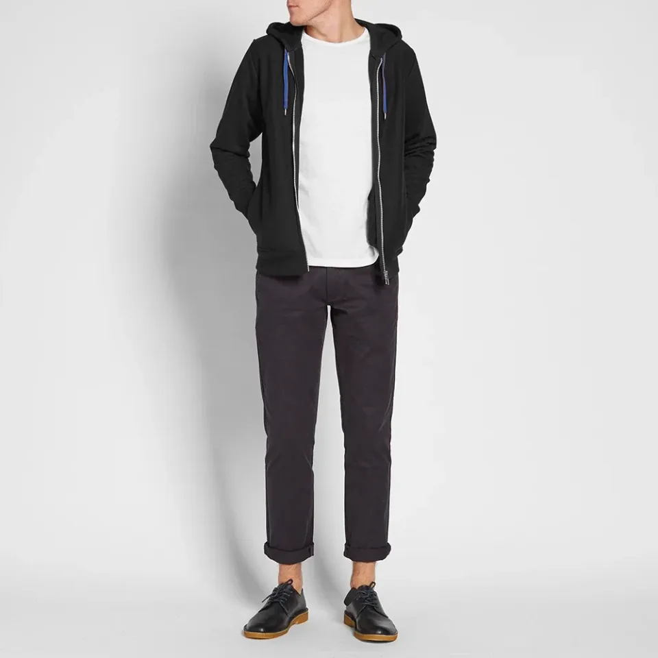 Side Logo Zip Hoody