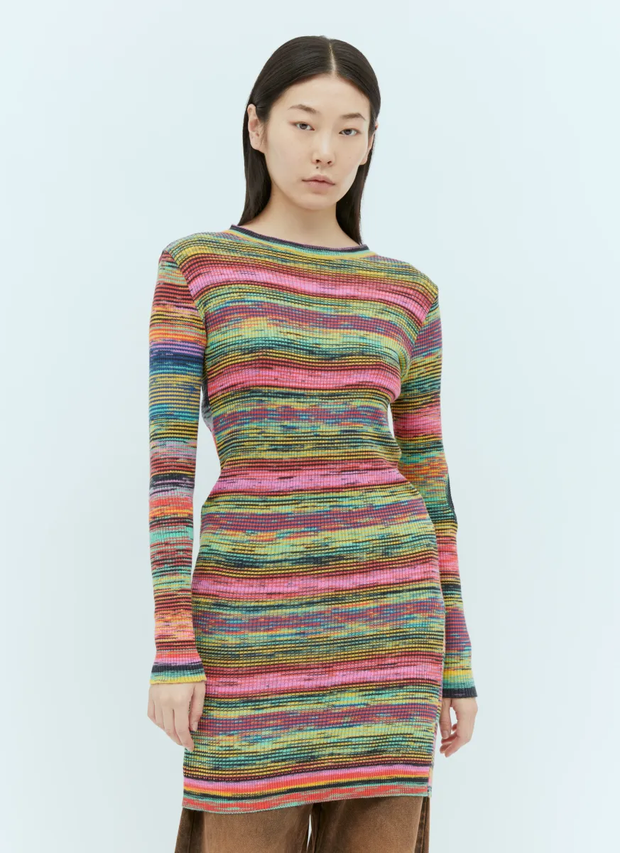 SpaceDye Problemo Holey Knit Mini Dress