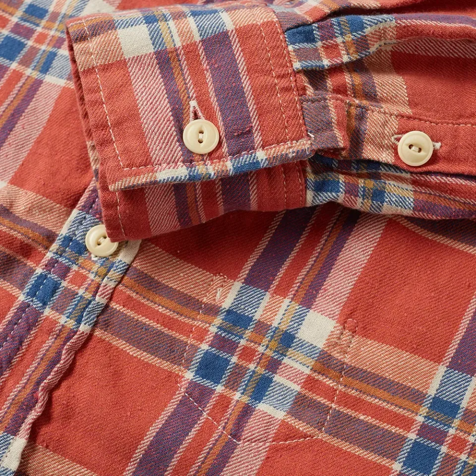Check Tassel Shirt