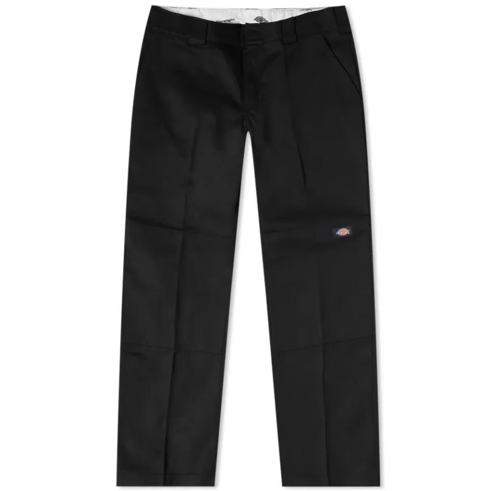 Slim Straight Double Knee Pant